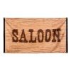 Boland Vlajka s nápisem SALOON westernová
