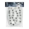 Boland XXL bílá pavučina s 25 pavouky 0,5 kg