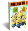 Školní box A5 s gumou Minions Mel