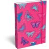 Školní box A4 s gumou Lollipop Butterfly Pink