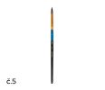 Štětec syntetický kulatý č.  5 DELI EC408-5