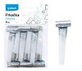 Frkačka 6ks holografická STŘÍBRNÁ LUMA