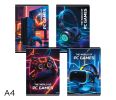 Sešit A4 linka 52l PC Games mix