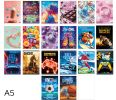 Sešit A5 čistý 52l Basic mix