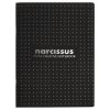 Narcis sešit DOTS A4 60l  80g černý ,balení 6 ks