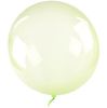 Balónek BUBBLE limetkový 1 ks