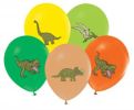 Balónky latexové 30 cm 5 ks DINO