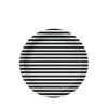 PAW talíř 18cm 10ks Stripes black Eco