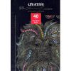 Kreativní omalovánky A4 40 listů Antistresové Zvířata