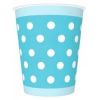Kelímek papírový PM 250ml 8ks Blue Dots