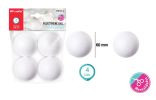 Polystyrénové koule 6 cm 4 ks