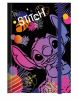 Desky na sešity A4 s širokou gumou - Stitch pastel vzor 1