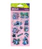 Disney STITCH samolepka POP UP 6 black