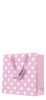Papírová taška PAW CD  Dotsy Check rosa