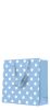 Papírová taška PAW CD  Dotsy Check blue