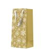 Vánoční papírová taška PAW Colorful Snowflakes  DEO ,balení 10 ks