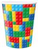 Papírový kelímek 0,25l Colorful Bricks