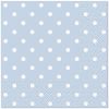 Ubrousky PAW Dekor C (20ks) Dots (light blue)