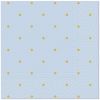 Ubrousky PAW Dekor L (20ks) Golden Dots light blue