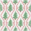 Ubrousky PAW Dekor L (20ks) Candy Cane Forest
