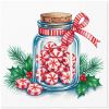 Ubrousky PAW Dekor L (20ks) Sweet Candy Jar