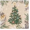 Ubrousky PAW Dekor We Care (20ks) Vintage Christmas Tree