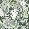 Ubrousky DAISY L (20ks) Green Leaves Wallpaper