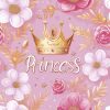 Ubrousky DAISY L (20ks) Pink princess Crown