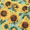 Ubrousky DAISY L (20ks) Sunflower Wallpaper