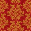 Ubrousky MAKI L (20ks) Red & Gold Wallpaper