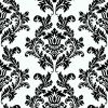 Ubrousky MAKI L (20ks) White & Black Wallpaper
