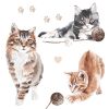 Ubrousky MAKI L (20ks) Warecolour Cats Playing with Yam