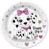 Papírový talíř malý - Charming Puppy Dog