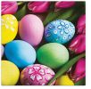 Ubrousky PAW TETE L (20ks) Hand Painted Eggs