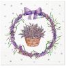 Ubrousky PAW TETE L (20ks) Lavender Basket