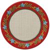 Papírový talíř malý - Roses mountain Emroidery Folk