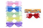 Set karneval W045097 - brýle plastové srdíčka