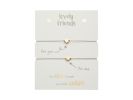 gifty - Lovely Friends náramek - g. plated Flower 1042800