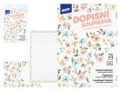 dopisní papír barevný LUX 5+10 (Květy) 5550370