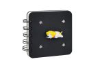 gifty - Silikonový bloček černý + 1 pin zdarma 7510205