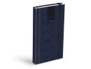diář 2026 D802 PU s gumkou bluegray 90x170mm 7781499