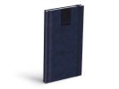 diář 2026 T806 PU s gumkou bluegray 90x170mm 7781515