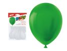 balónek nafukovací 12ks sáček standard 26cm zelený 8000189