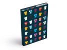 desky na sešity box A5 Fotbal dresy 8021153