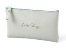gifty - Penál etue plochá Little things greenish gray 21x8cm 8071384