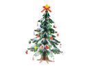stromeček dřevěný zelený 29cm JY-18G 8885864