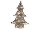 stromeček ratan zlatý vánoční 43cm R3837 8885937