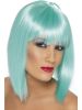 Paruka Glam neon aqua