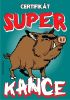 Certifikát super kance