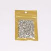 Kamínky skleněné dekorační stříbrné 40 g / 2824